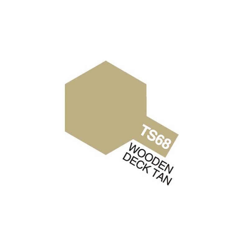 TS-68 Wooden Deck Tan, spray 100 ml - Tamiya